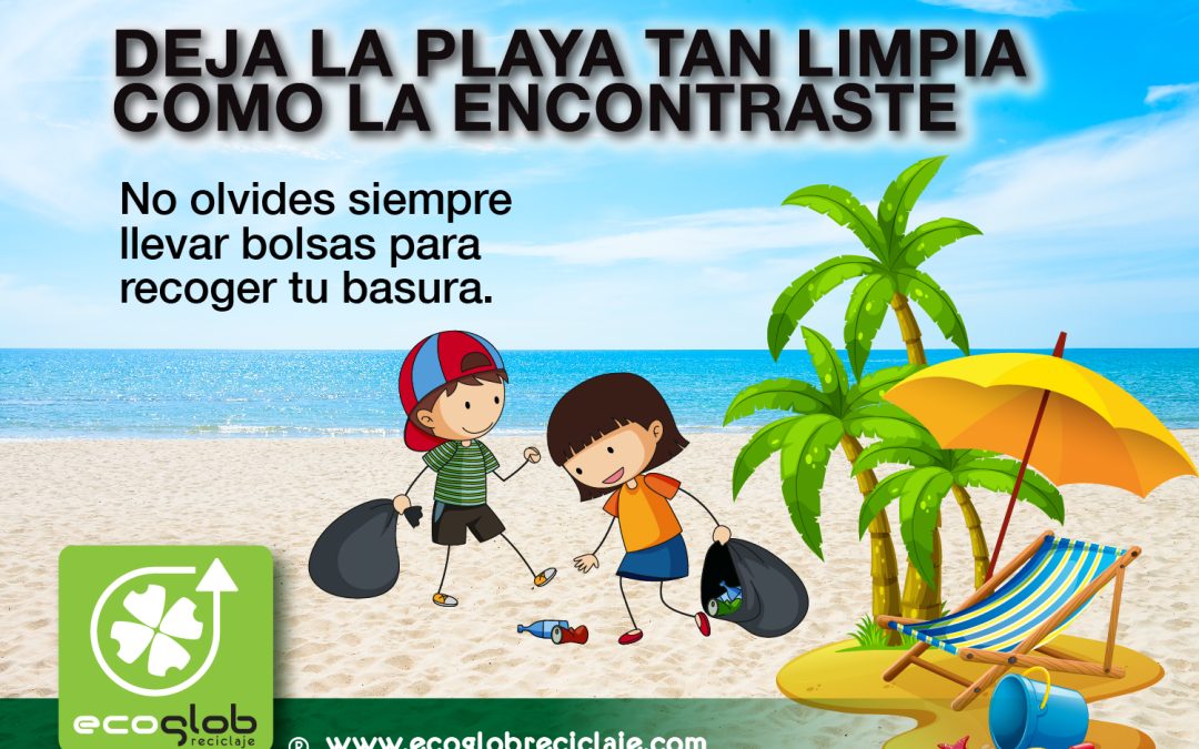 Cuidemos las playas que visitamos